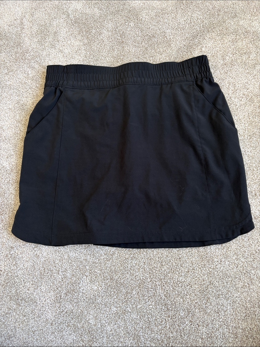 Black Women's Casual Stretch Skort Medium
